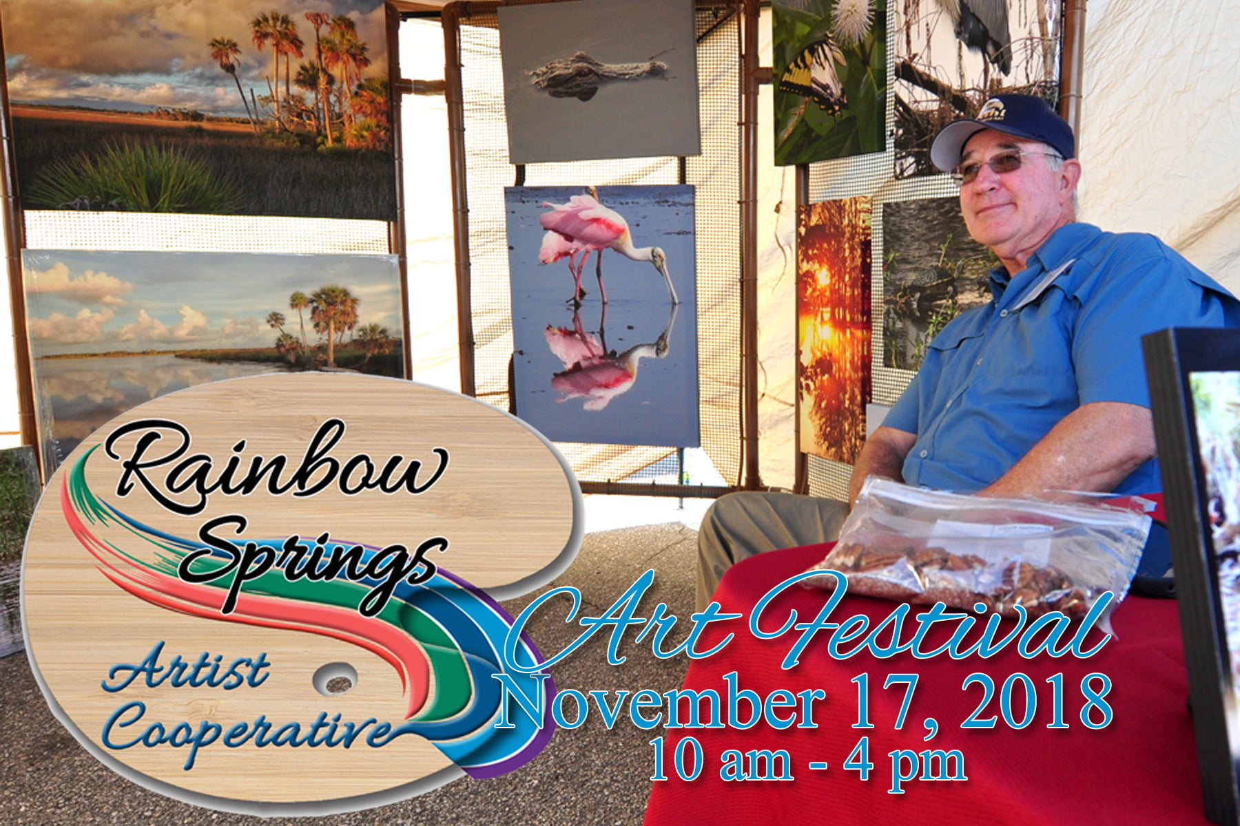 Rainbow Springs Art Festival Nov. 17, 2018 104 pm DCBA