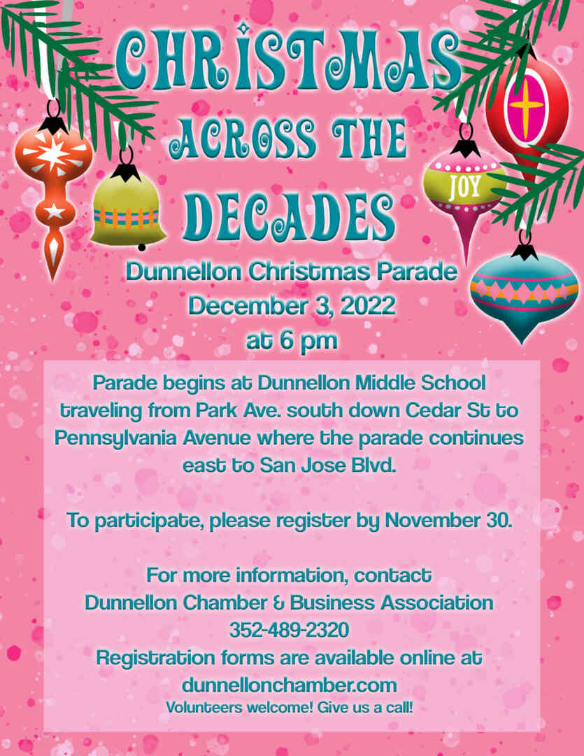 2022 Dunnellon Christmas Parade DCBA