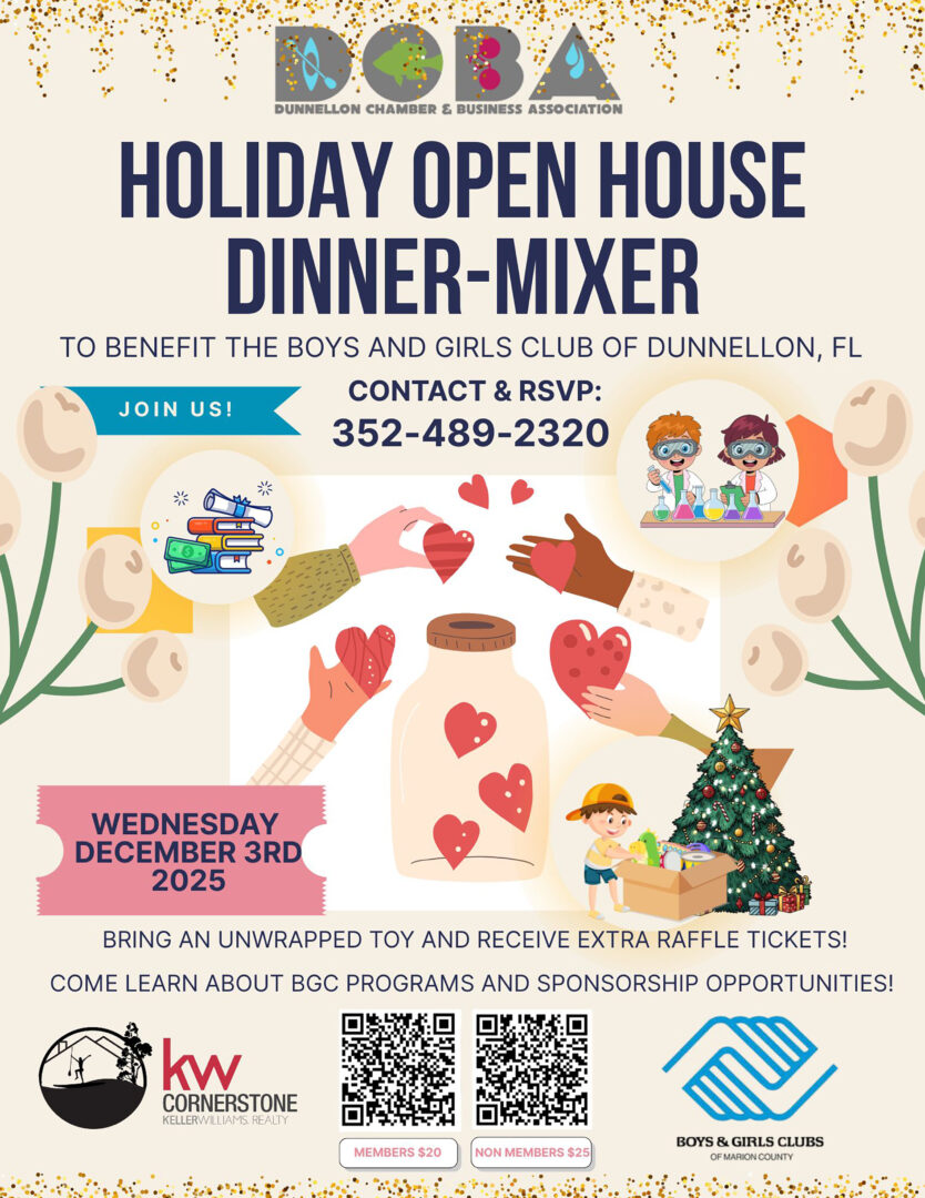 Beige Illustrated Charity Event Flyer – 1