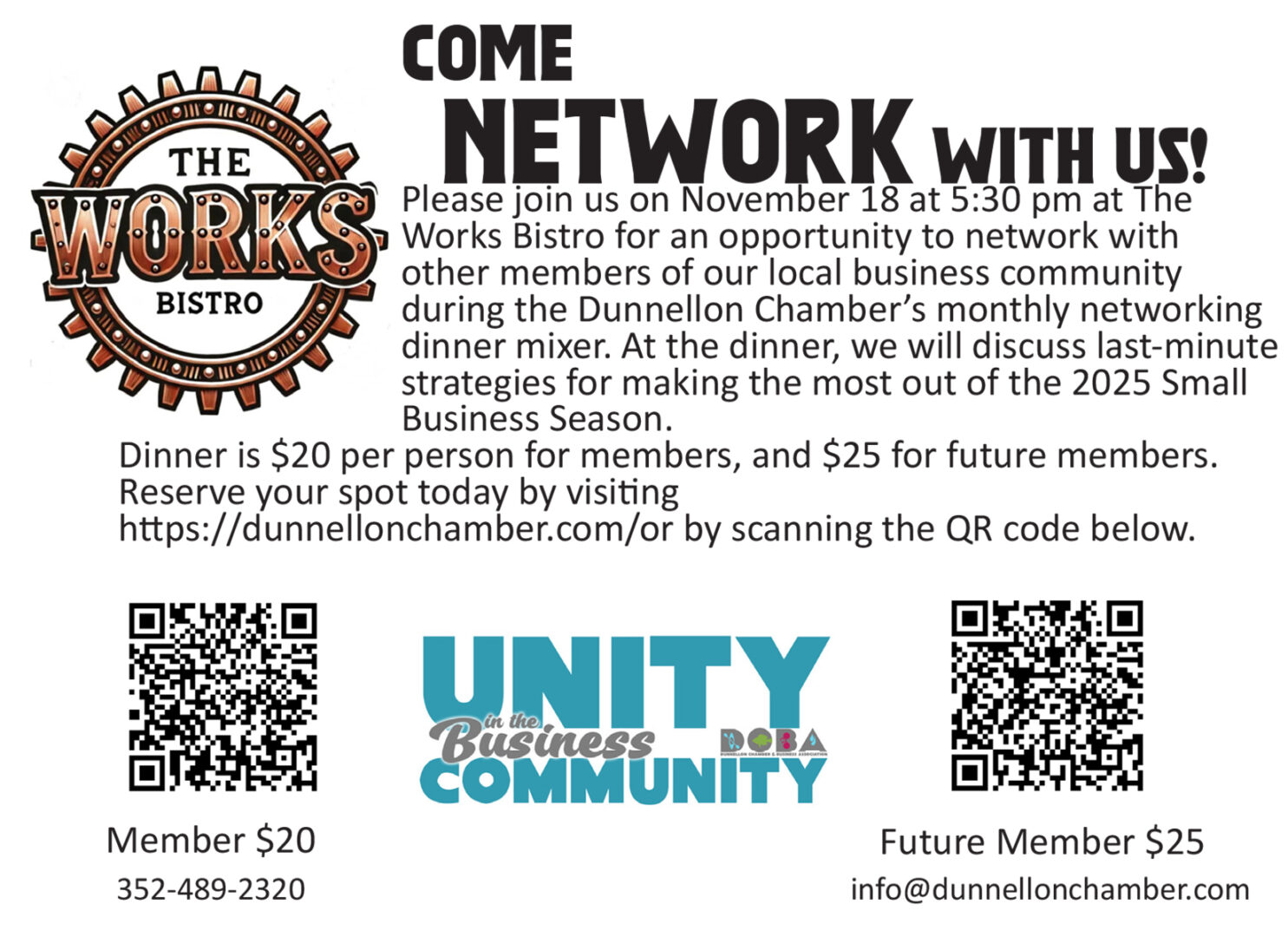 November Dinner Invite