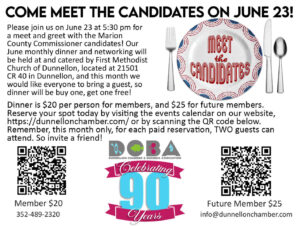 Candidate Meet and Greet and Dinner Mixer June 23 DCBA